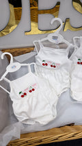 Cherry vest&pant