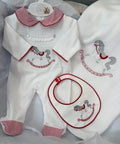 Red rocking horse full set