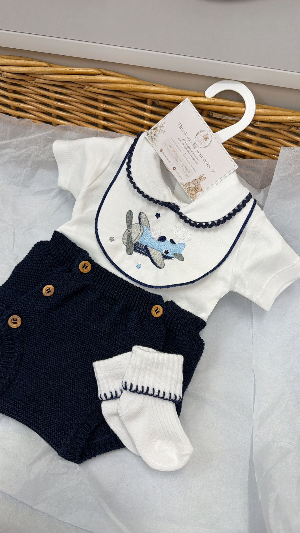 Airplane knit pant set