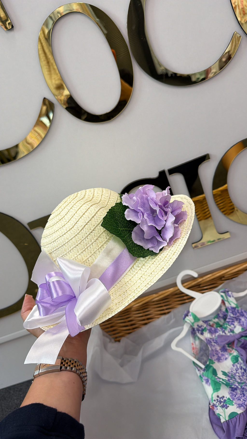Hydrangeas swing pant (hat sold separately)