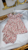 Floral summer dress and pants