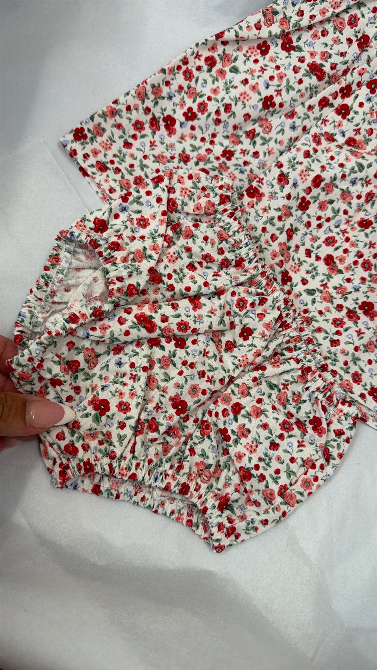 Floral summer dress and pants