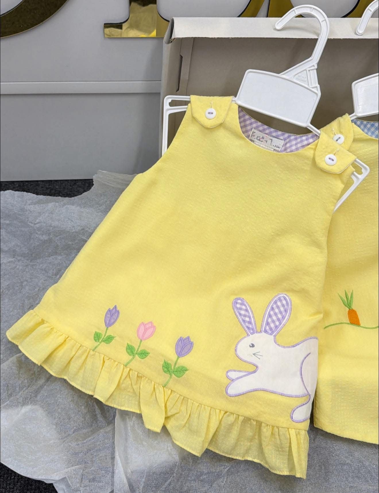Yellow  bunny Dress